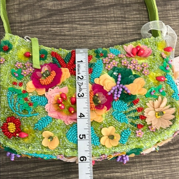 Made In India | Floral Beaded Handbag - Picture 9 of 9